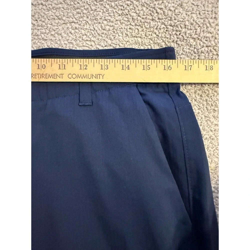 NWT Under Armour Showdown Pants Men's 34x30 Blue Straight Chino Golf Active NEW